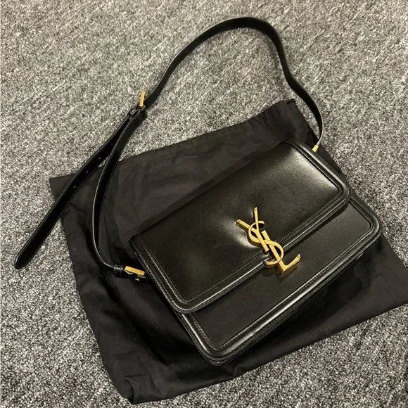 ★大人アイテム【SAINT LAURENT】MEDIUM SATCHEL BLACK レザー Saint Laurent | Bags | Solferino Medium Satchel In Box Saint
